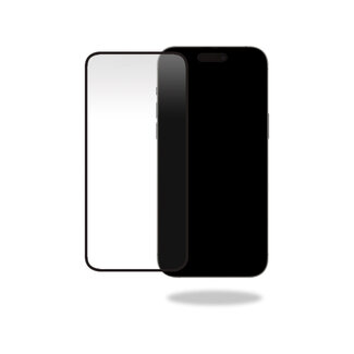 Mobilize Mobilize Glass Screen Protector - Black Frame - Apple iPhone 15 Pro Max