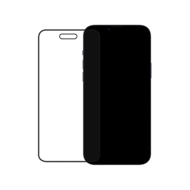 Mobilize Edge-To-Edge Glass Screen Protector Apple iPhone 15 Plus Full Glue
