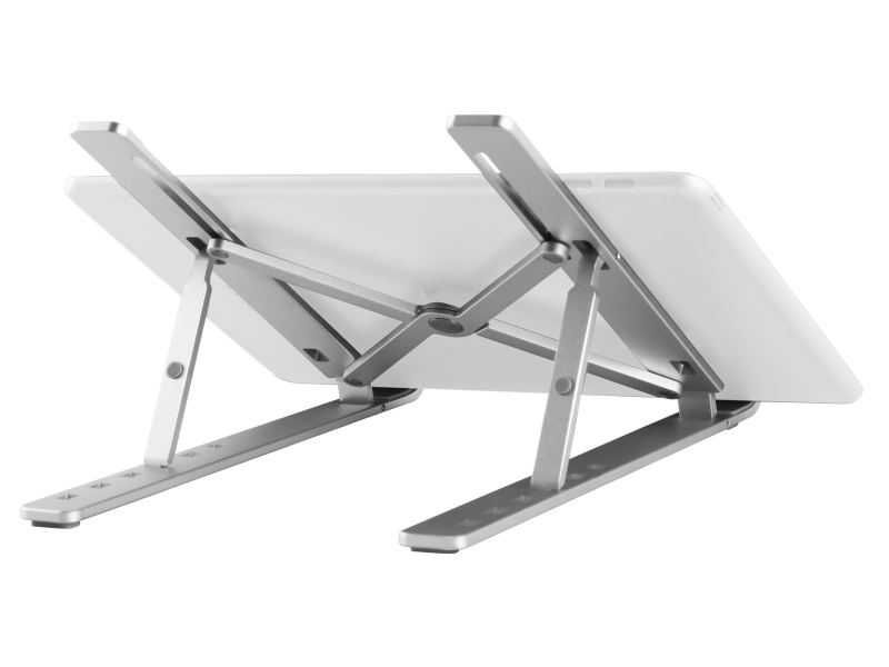 Mobilize Mobilize Aluminium Laptop Stand up to 15.6 inch Silver afbeelding