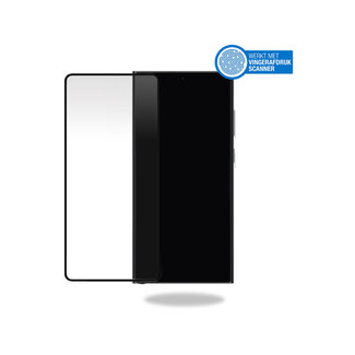 Mobilize Mobilize Edge-To-Edge Glass Screen Protector Samsung Galaxy S23 Ultra 5G Black Edge Glue