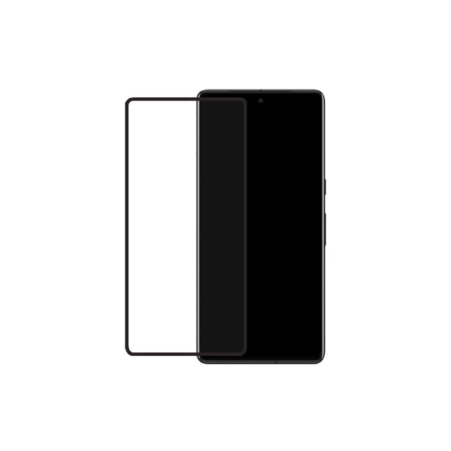 Mobilize Edge-To-Edge Glass Screen Protector Google Pixel 7 Pro Black Edge Glue