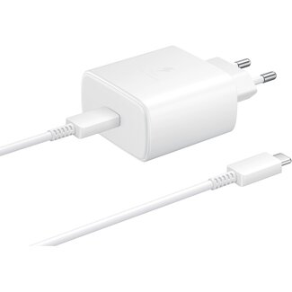 Samsung EP-TA845XWEGWW Samsung Fast PD Wall Charger USB-C incl. USB-C Cable 45W White Bulk