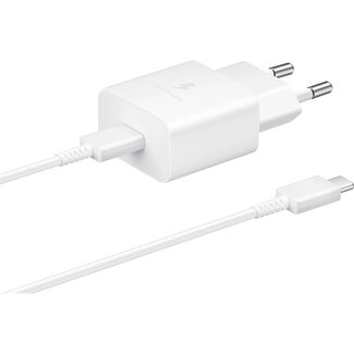Samsung EP-T1510XWEGEU Samsung Fast Charger PD Power Adapter incl. USB-C Cable 15W White