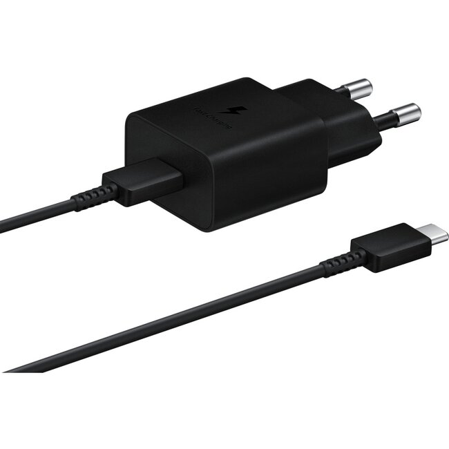 EP-T1510XBEGEU Samsung Fast Charger PD Power Adapter incl. USB-C Cable 15W Black