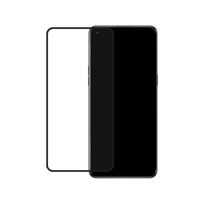 Mobilize Edge-To-Edge Glass Screen Protector OPPO Find X5 Pro 5G Black Edge Glue