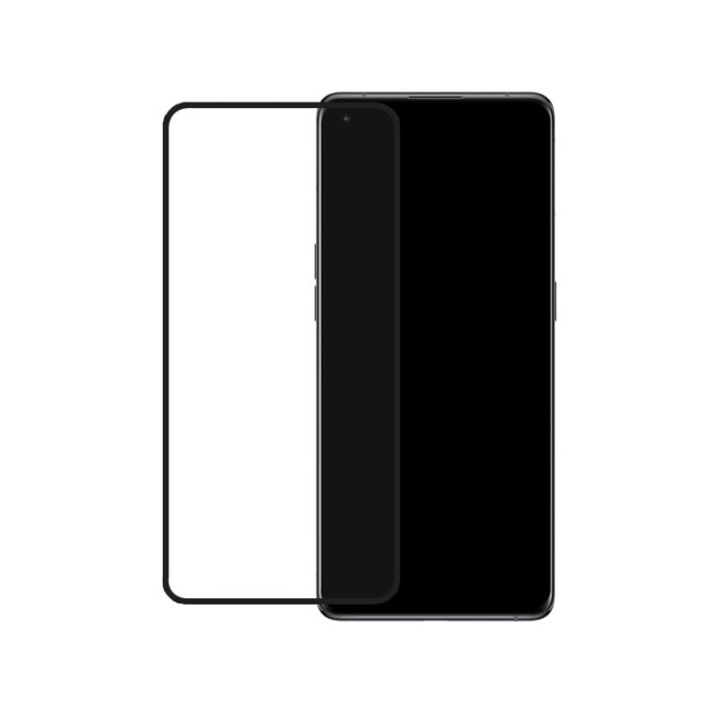 Mobilize Edge-To-Edge Glass Screen Protector OPPO Find X5 5G Black Edge Glue