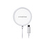 Mobilize Magnetic Wireless Charger Magsafe Compatible 15W White Aluminium