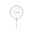 Mobilize Magnetic Wireless Charger Magsafe Compatible 15W White Aluminium