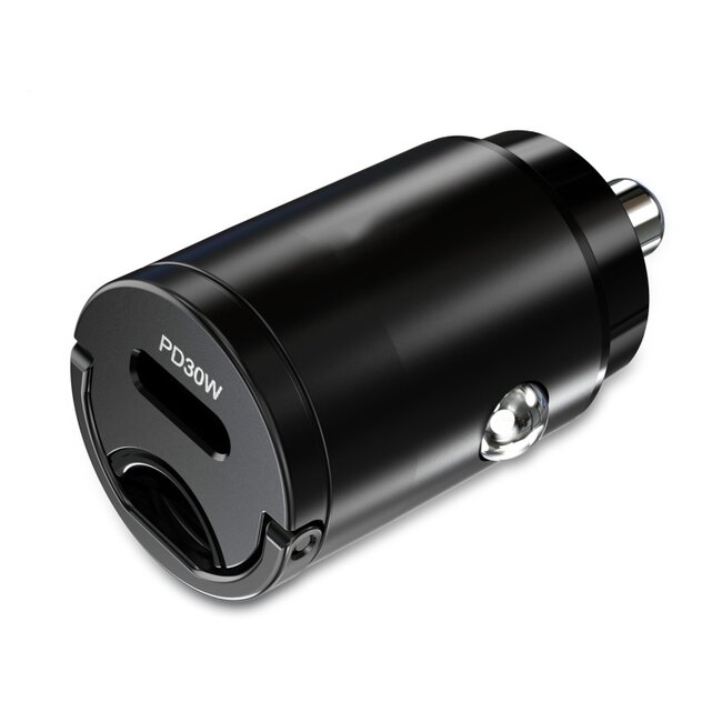 Mobilize Car Charger USB-C 30W with PD/PPS Black