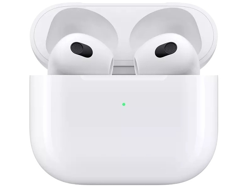 Apple MME73ZM/A Apple AirPods (3rd Gen) Wireless Stereo Headset + MagSafe Charging Case White afbeelding