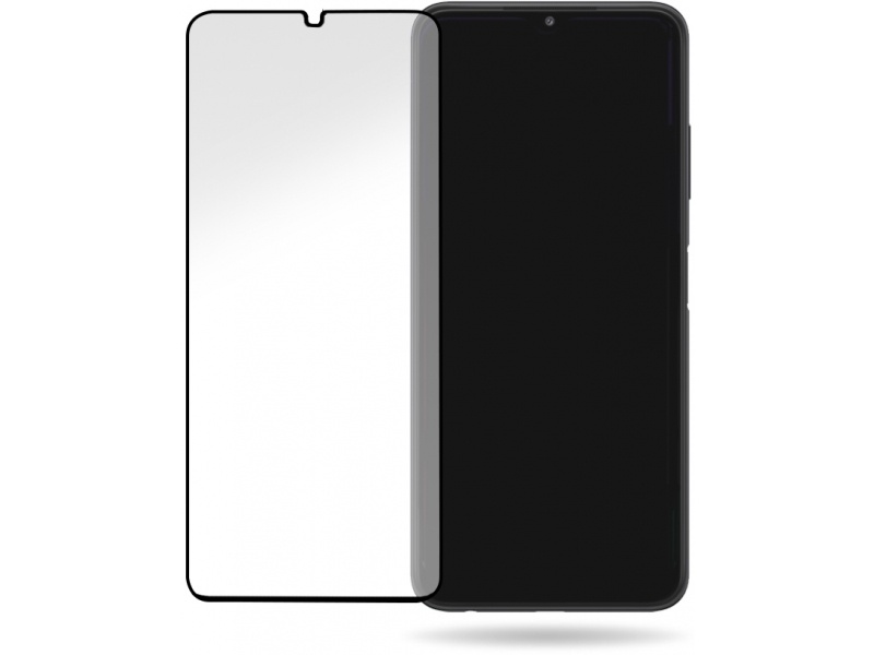 Mobilize Mobilize Glass Screen Protector - Black Frame - Samsung Galaxy A22 4G/A32 4G/M22/M32 afbeelding