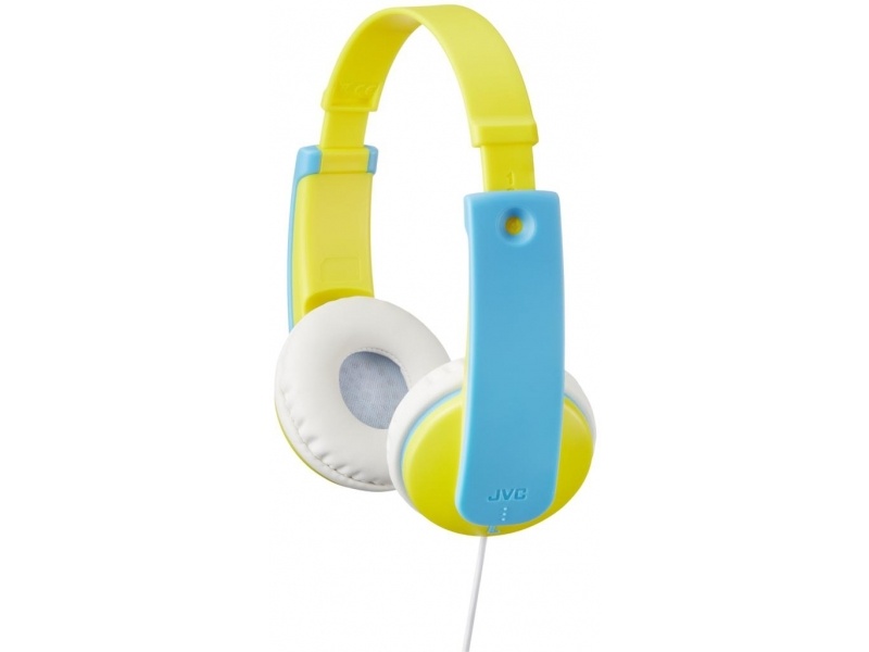 JVC HA-KD7-YNE JVC Kids TinyPhones Headphone Yellow/Blue afbeelding
