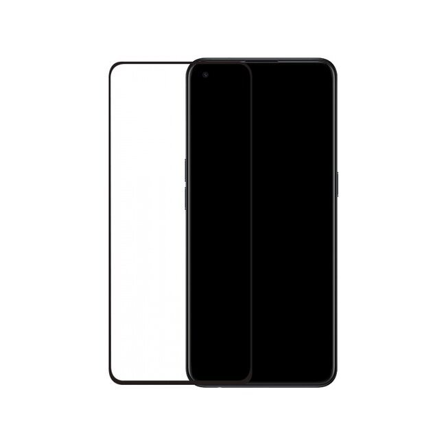 Mobilize Edge-To-Edge Glass Screen Protector OPPO Find X3 Neo/Reno5 Pro+ 5G Black Edge Glue