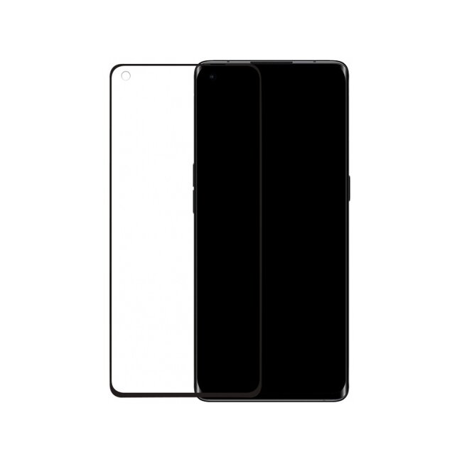 Mobilize Edge-To-Edge Glass Screen Protector OPPO Reno4 Pro 5G Black Edge Glue