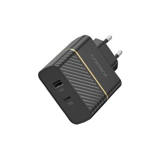 OtterBox OtterBox Fast Charge Dual Port Premium Wall Charger 30W Black Shimmer