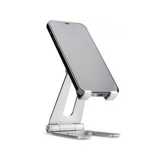 Xccess Xccess Foldable Aluminium Phone Holder Silver