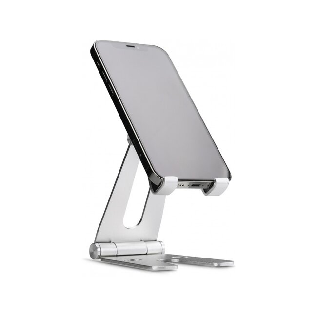 Xccess Foldable Aluminium Phone Holder Silver