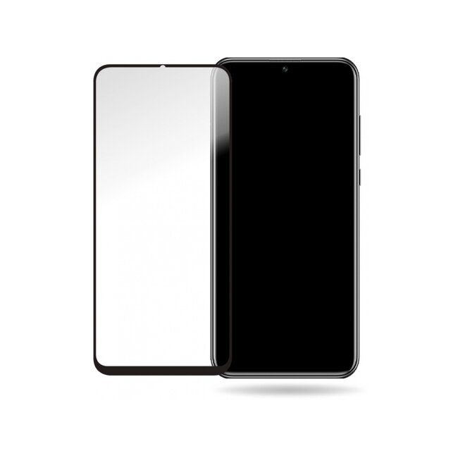 Mobilize Glass Screen Protector - Black Frame - Huawei P Smart S
