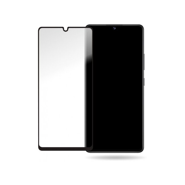Mobilize Glass Screen Protector - Black Frame - Samsung Galaxy A42 5G