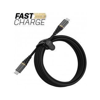 OtterBox OtterBox Nylon Braided Charge/Sync Cable USB-C to USB-C 3m Black