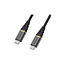 OtterBox Nylon Braided Charge/Sync Cable USB-C to USB-C 3m Black