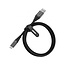 OtterBox Nylon Braided Charge/Sync Cable USB-C 1m Black