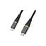 OtterBox Nylon Braided Charge/Sync Cable USB-C to Apple Lightning 2m Black