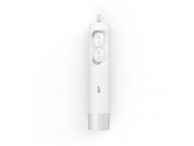 Silicon Power BP81 Silicon Power TWS Bluetooth Stereo Earbuds White afbeelding