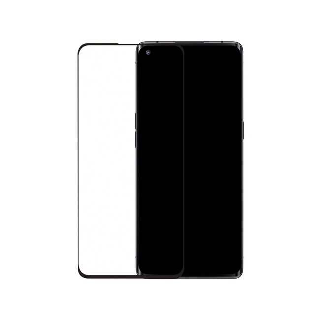 Mobilize Edge-To-Edge Glass Screen Protector OPPO Find X2 Black Edge Glue