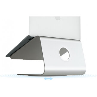 rain design Rain Design mStand 360 Laptop Stand + Swivel Base Silver