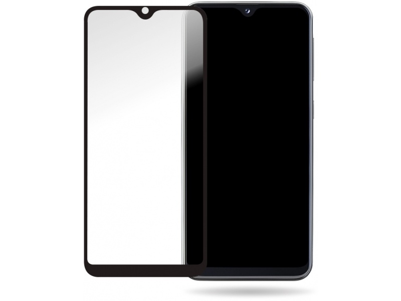 Mobilize Mobilize Glass Screen Protector - Black Frame - Samsung Galaxy A20e afbeelding