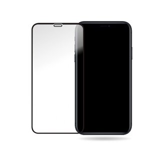 Mobilize Mobilize Glass Screen Protector - Black Frame - Apple iPhone XR/11