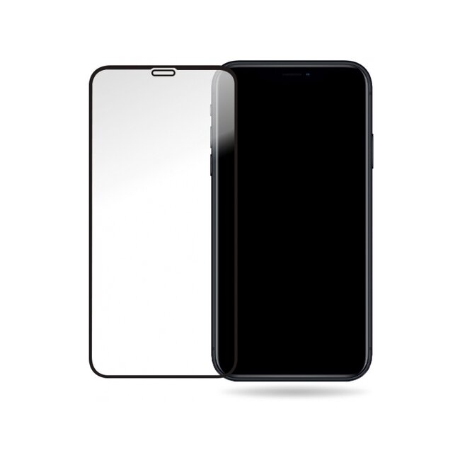 Mobilize Glass Screen Protector - Black Frame - Apple iPhone XR/11