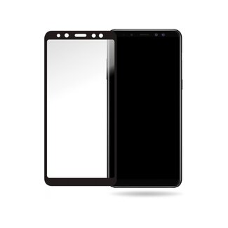 Mobilize Mobilize Glass Screen Protector - Black Frame - Samsung Galaxy A8