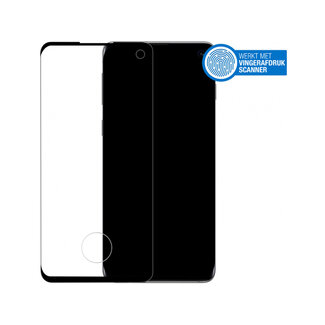 Mobilize Mobilize Edge-To-Edge Glass Screen Protector Samsung Galaxy S10 Black Edge Glue