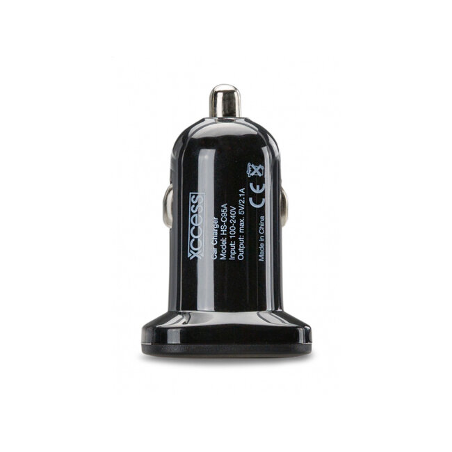 Xccess Car Charger Single USB 2.1A Black