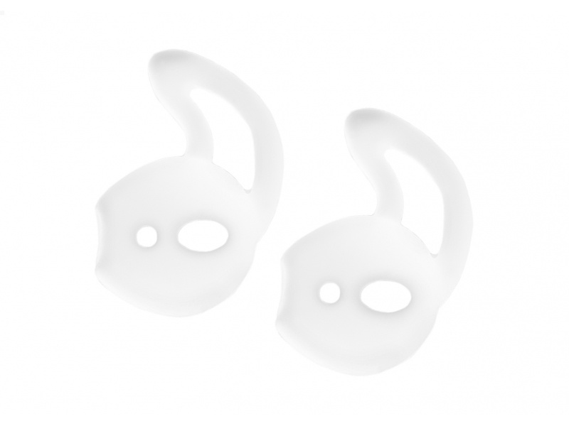 Xccess Xccess Silicone Earbuds with Ear Hook for Apple Earpod/Airpod White afbeelding