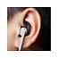 Xccess Silicone Earbuds with Ear Hook for Apple Earpod/Airpod White