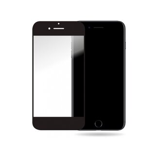 Mobilize Mobilize Glass Screen Protector - Black Frame - Apple iPhone 6 Plus/6S Plus/7 Plus/8 Plus