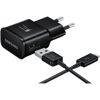 Samsung EP-TA20EBECGWW Samsung Adaptive Fast Charging Travel Charger incl. USB-C Cable 15W Black Bulk