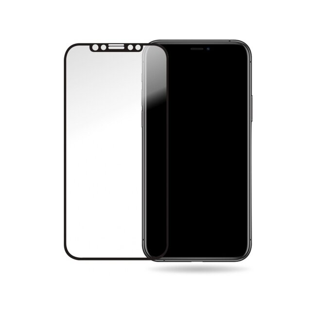 Mobilize Glass Screen Protector - Black Frame - Apple iPhone X/Xs/11 Pro