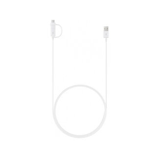 Samsung EP-DG930DWEGWW Samsung Charge/Sync Cable Micro USB/USB-C 1.5m. White