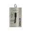 KeyMate Charge/Sync Keychain Cable Nylon Braided Micro USB Black
