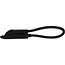 KeyMate Charge/Sync Keychain Cable Nylon Braided Micro USB Black