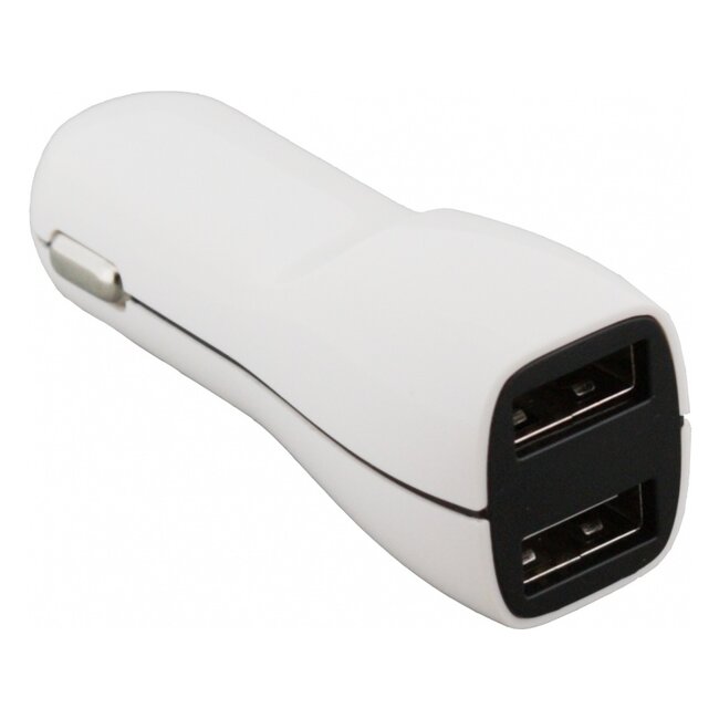 Xccess Car Charger Dual USB 2.1A White