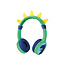Mobilize Wireless/Wired Over Ear Kids Headphone 85dB Dinosaur