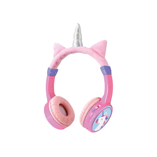 Mobilize Wireless/Wired Over Ear Kids Headphone 85dB Unicorn