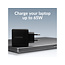 Mobilize Wall Charger 2x USB-C + 1x USB GaN 65W with PD/PPS Black
