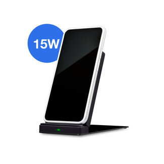 Mobilize Mobilize Wireless Fast Charger Foldable 5W/7.5W/10W/15W PU Leather Black