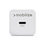 Mobilize Wall Charger USB-C GaN 30W with PD/PPS + USB-C Nylon Cable 1.2m White